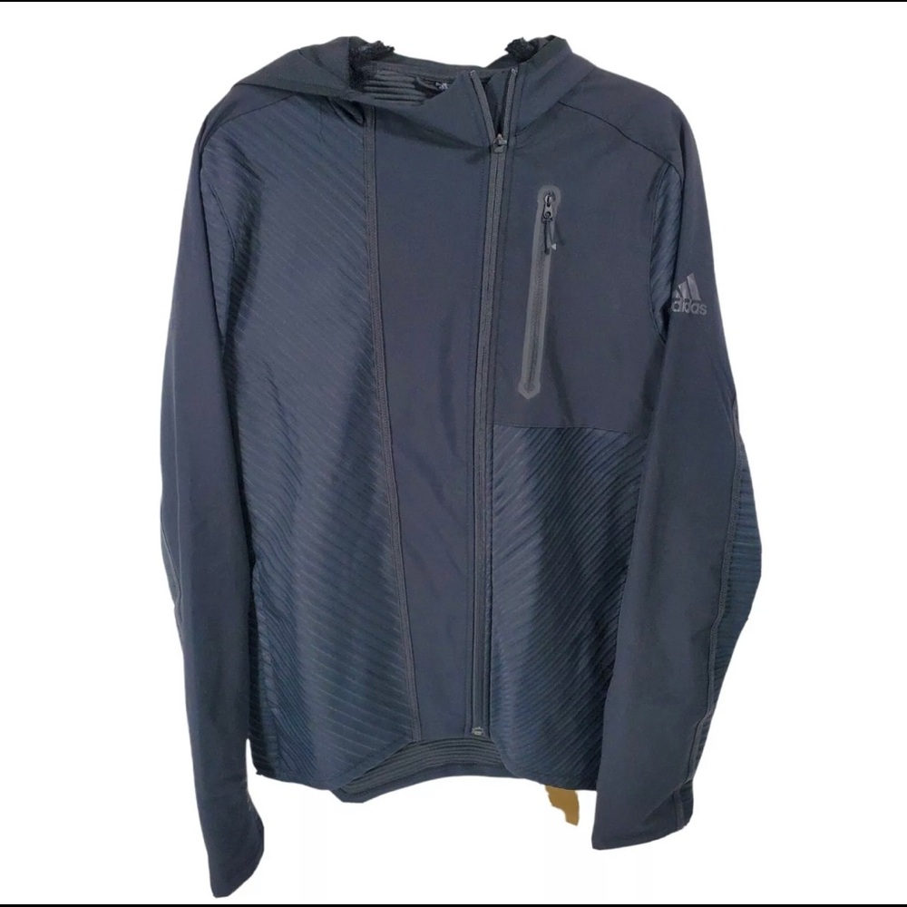 Adidas Cold.Rdy Training Hooded Insulated Jacket Black GJ0339 Men's Size 2XL NWT